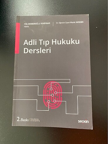Adli tıp hukuku filiz berberoğlu yenipınar