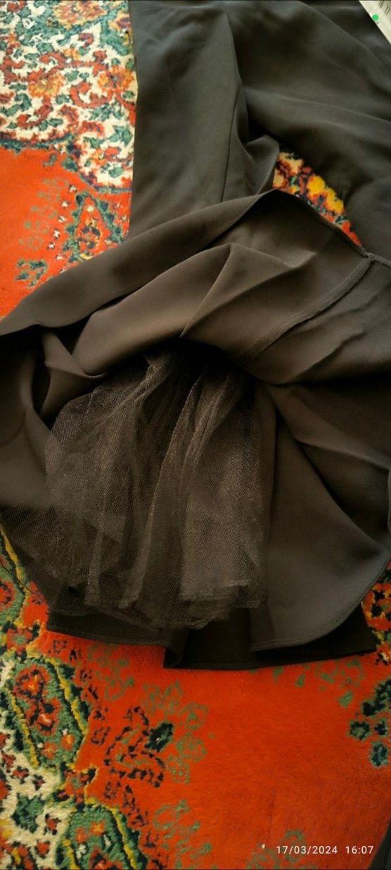 36-38-40 beden mevcut sıfır Nakışlı Siyah Kadın Mini Ceket - Görsel 5