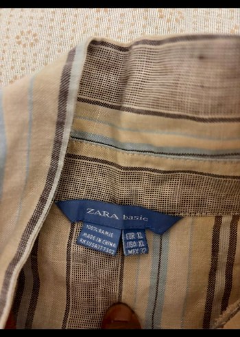 Zara marka xl beden keten tunik cekmekoy - Görsel 2