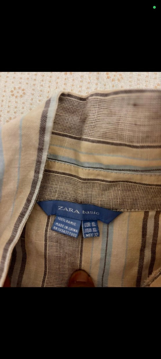 Zara marka xl beden keten tunik cekmekoy - Görsel 2