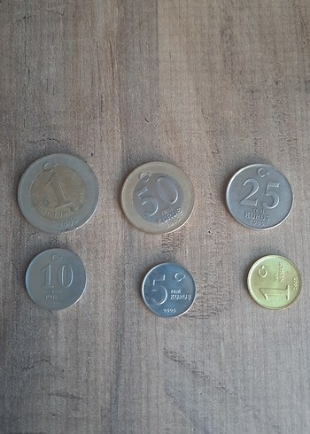 yeni kuruş seti