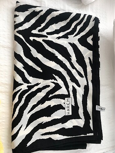 Zebra desen şal