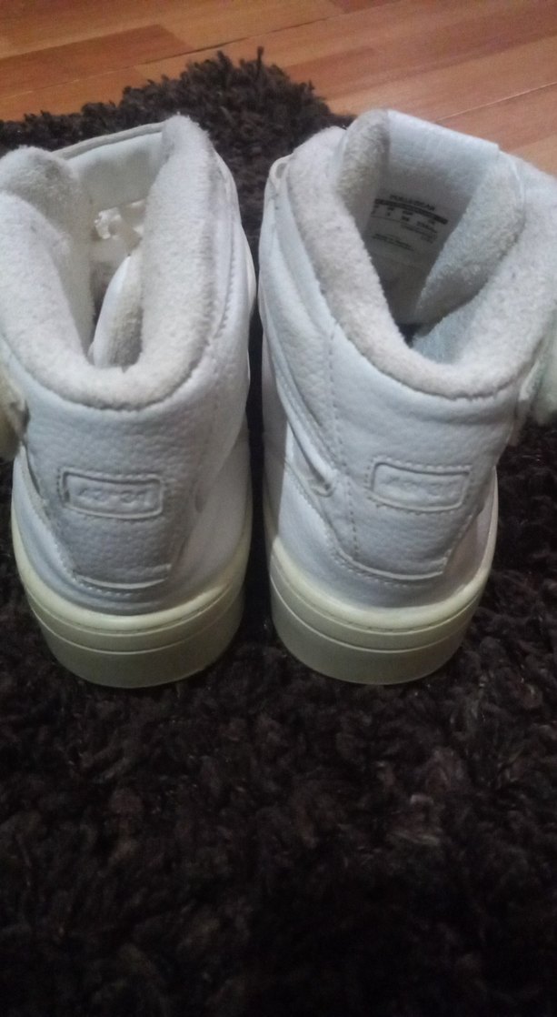 Beyaz Bağcıklı Kadın Spor Ayakkabı - Görsel 3