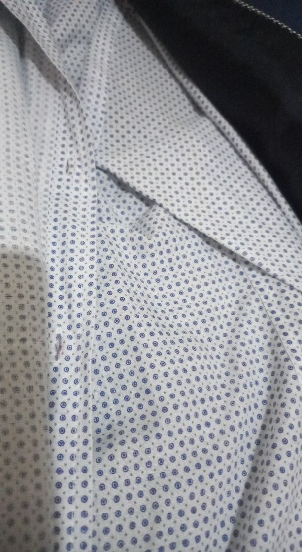 Erkek Mavi Düğmeli Ofis Takım Elbise - Görsel 4