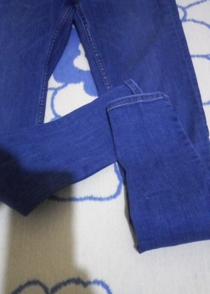 Bayan kot pantolon  - Görsel 2