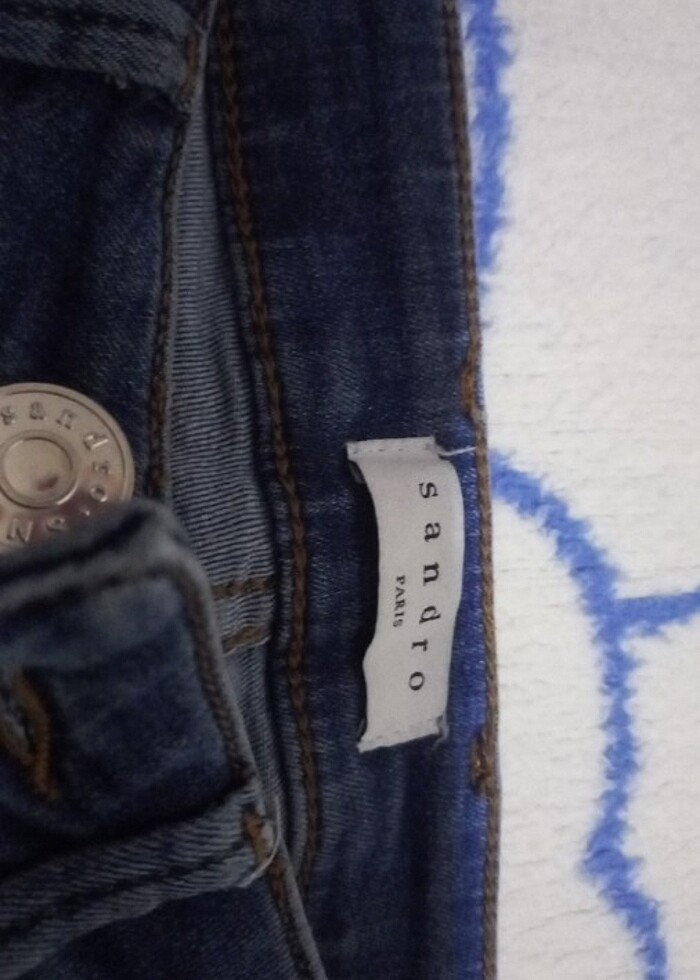 Bayan kot pantolon  - Görsel 3