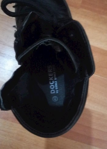 Siyah Deri erkek Botu yırtık açılma yoktur - Görsel 6