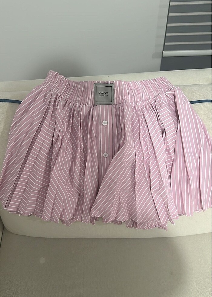 Sagaza studio pembe mini etek - Görsel 2