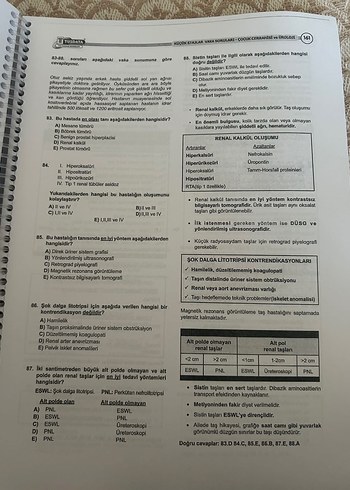 Klinisyen Vaka Soruları Küçük Stajlar 8. Baskı - Görsel 3