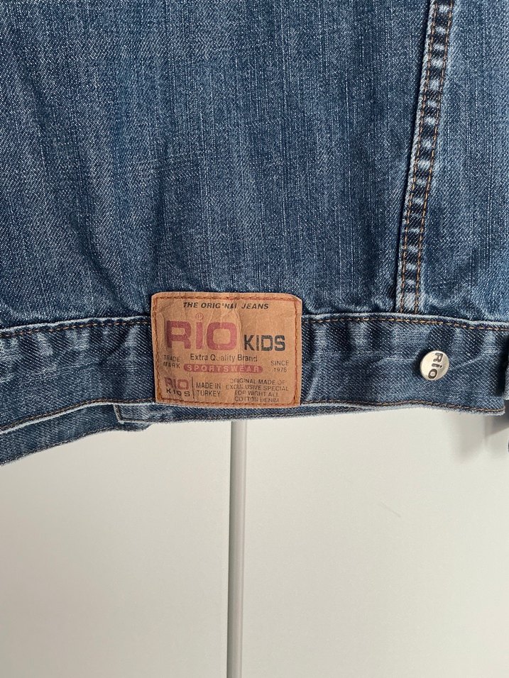 Vintage kot ceket s/m uyumlu - Görsel 3