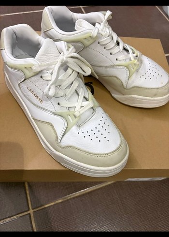 Lacoste Court Slam 319 1 Sfa Kadın Beyaz Sneaker - Görsel 2