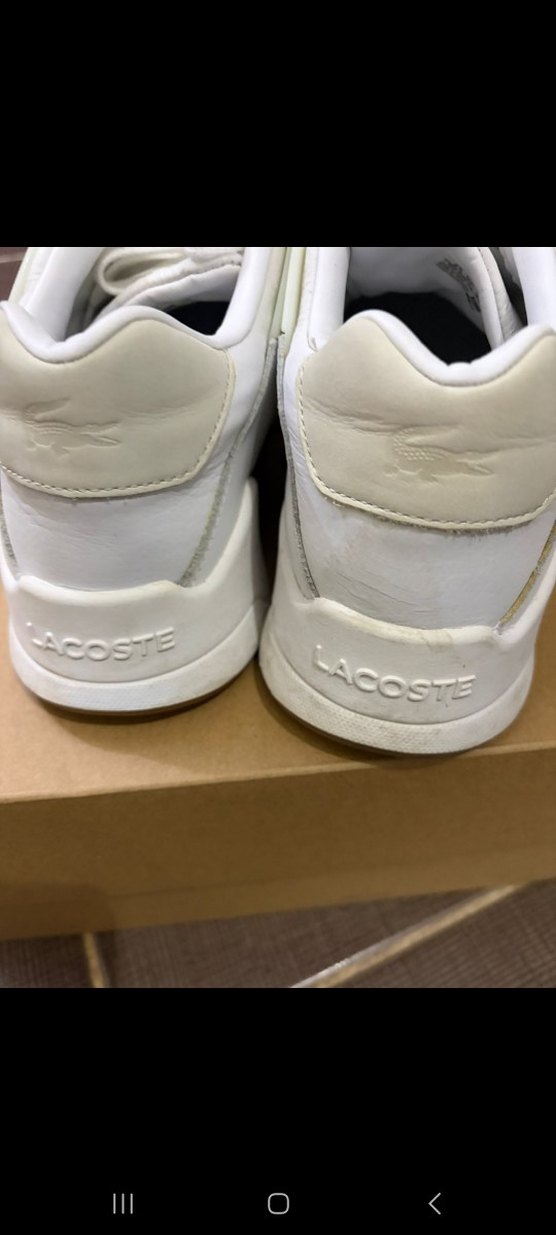 Lacoste Court Slam 319 1 Sfa Kadın Beyaz Sneaker - Görsel 4