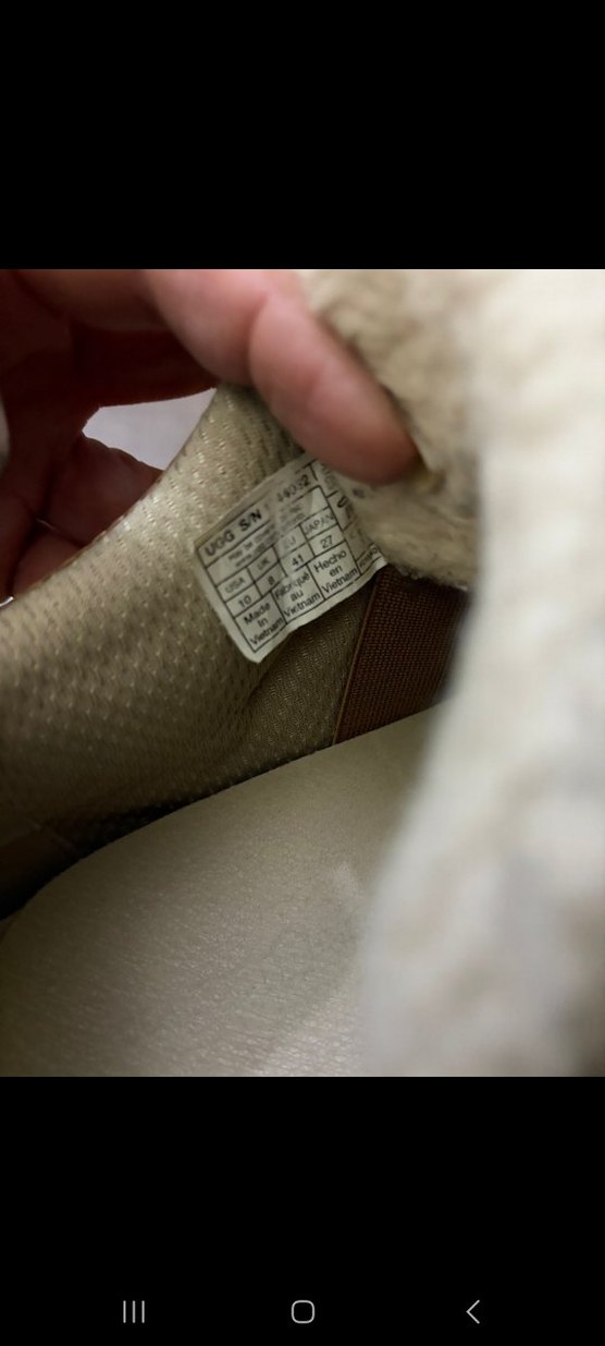 ugg w lowmel sand (kum rengi) kalın bağcıklı - Görsel 3