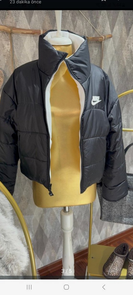 orjinal Nike çift taraflı Mont - Görsel 3