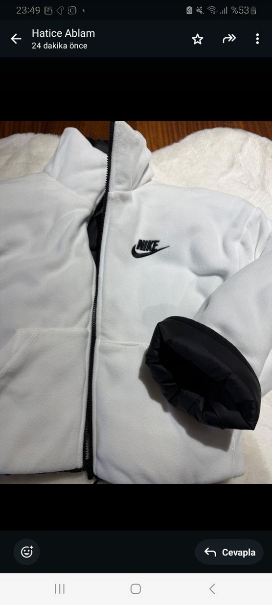 orjinal Nike çift taraflı Mont - Görsel 5