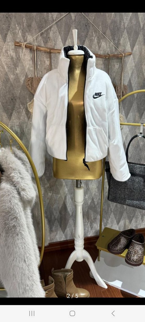 orjinal Nike çift taraflı Mont - Görsel 2