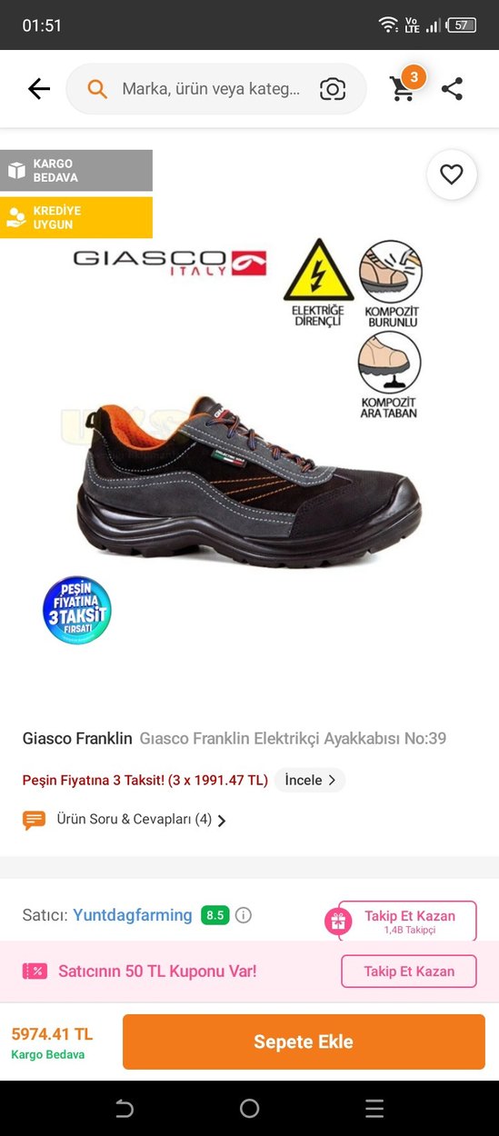 iş ayakkabısı - Görsel 2