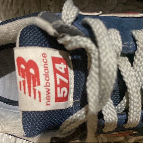 37 Beden mavi Renk Orijinal New Balance 574 model