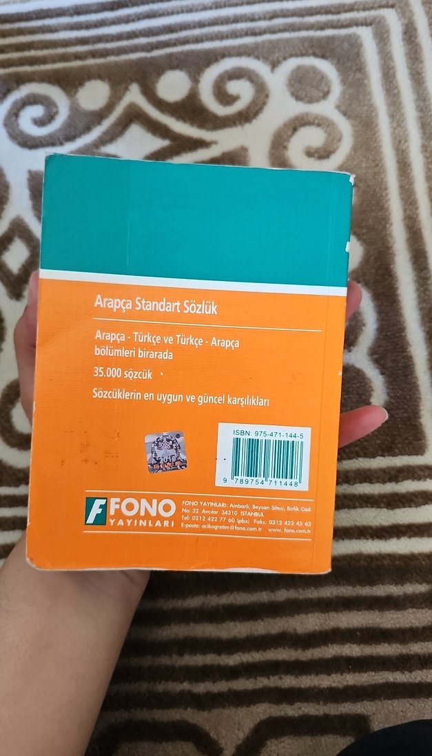 FONO Arapça-Türkçe Standart Sözlük - Görsel 3