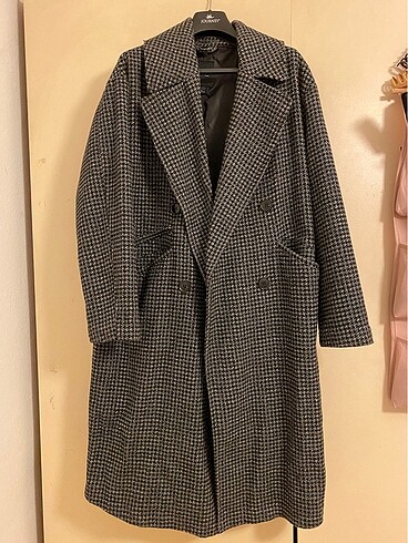 Pull bear oversize kaşe kaban