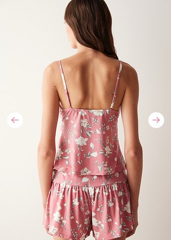 Penti Penti Çiçekli Bohem Mini Kadın Pijama üstü