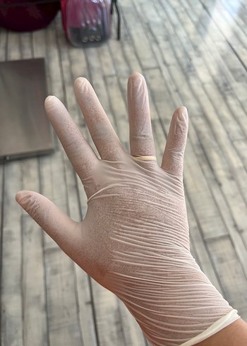 Beden siyah Renk Anka lateks pudrasız Eldiven