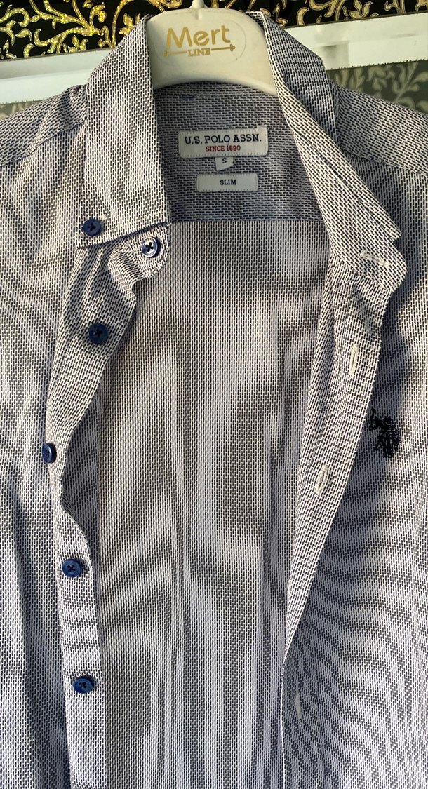 Gri Uzun Kollu Rahat Kesim Erkek Gömlek - Görsel 3