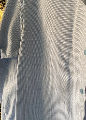 Erkek Beyaz Keten Uzun Kollu Gömlek - Görsel 3