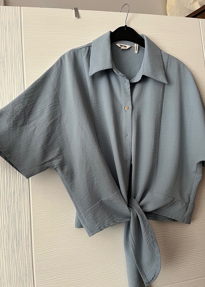 Mavi gömlek - Görsel 3