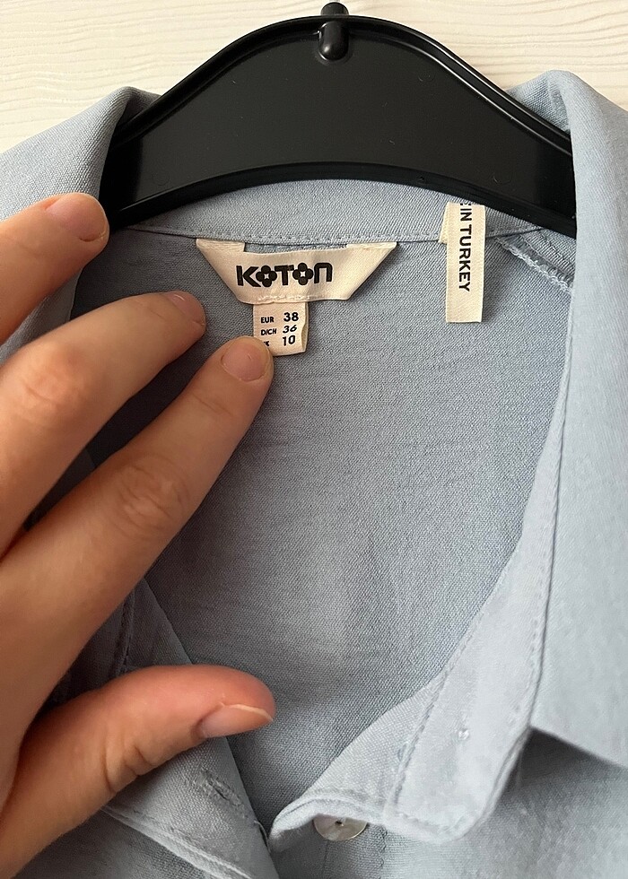 Mavi gömlek - Görsel 2