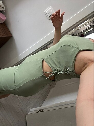 Yeşil abiye - Görsel 3