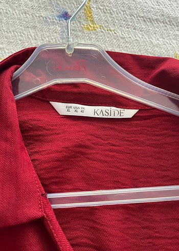 Bordo Uzun Kollu Salaş Kimono takım - Görsel 6