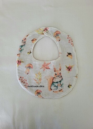 Havlulu bebek önlüğü  - Görsel 3