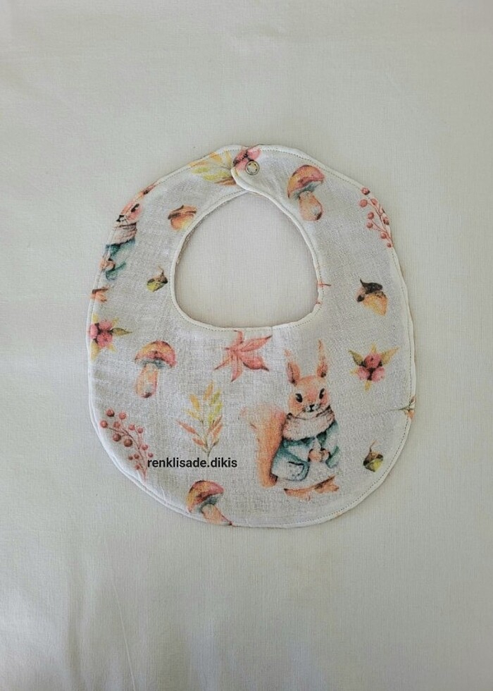 Havlulu bebek önlüğü  - Görsel 3