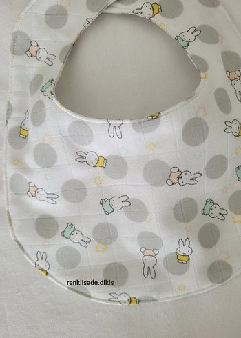 tavşan Desenli Bebek Önlüğü - Görsel 2