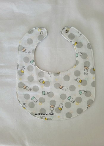 tavşan Desenli Bebek Önlüğü - Görsel 3