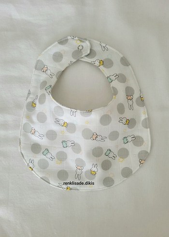 tavşan Desenli Bebek Önlüğü - Görsel 4