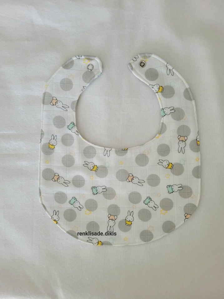 tavşan Desenli Bebek Önlüğü - Görsel 3