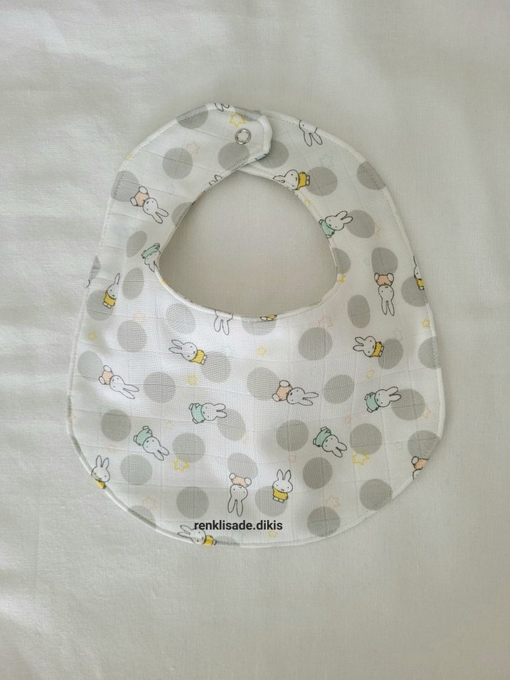 tavşan Desenli Bebek Önlüğü - Görsel 4