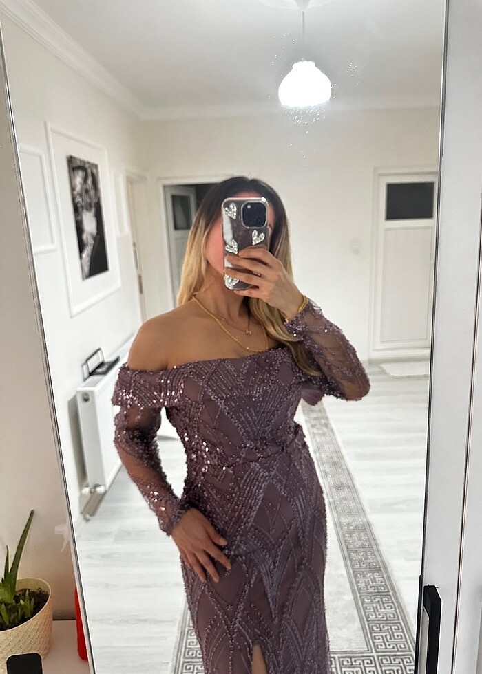 İşlemeli abiye - Görsel 2