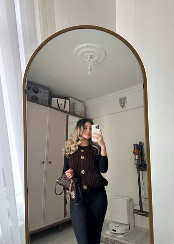 Zara örgü yelek - Görsel 3