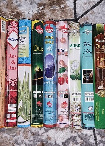 Diğer Çubuk Tütsü Çeşitleri