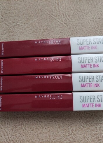 Maybelline New York Super Stay Matte Ink City Edition Likit Mat 