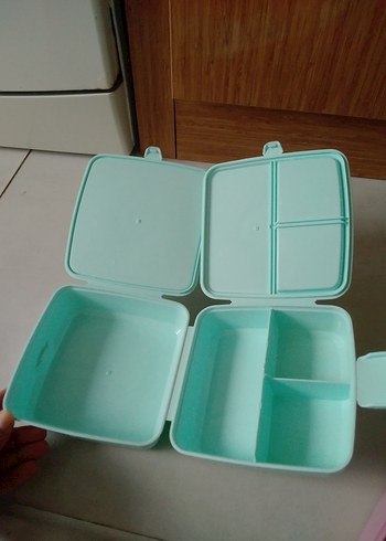 Sevimli Panda ve Tavşan Desenli Çocuk beslenme Kutusu - Görsel 8