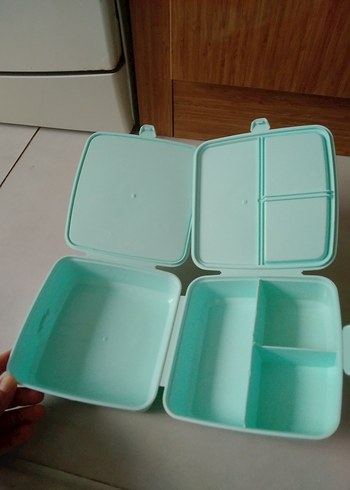 Sevimli Panda ve Tavşan Desenli Çocuk beslenme Kutusu - Görsel 3