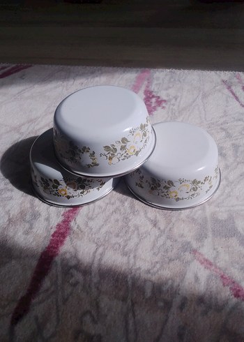 3'lü emaye kase - Görsel 2