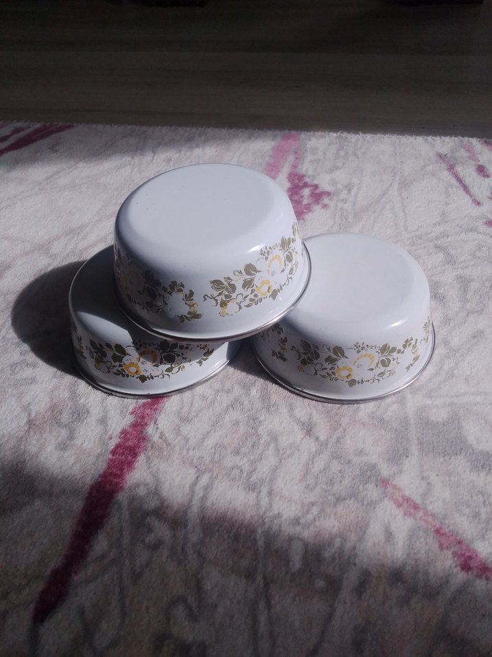 3'lü emaye kase - Görsel 2