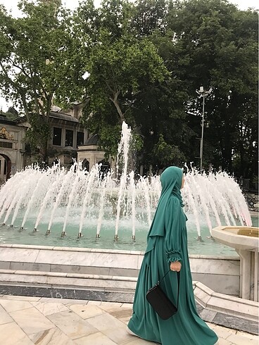 Mısır ipeği robalı elbise