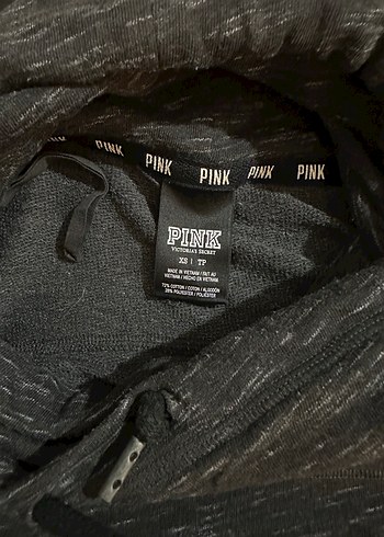 Gri Kapüşonlu Kadın Sweatshirt - Görsel 7