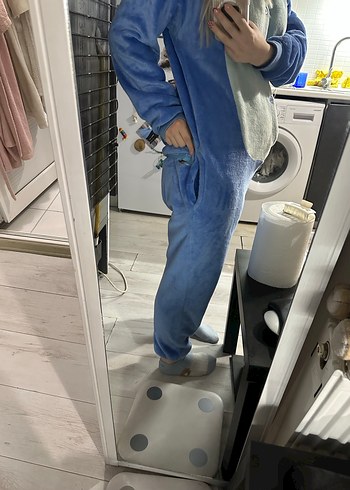 Stitch Kapüşonlu uyku tulumu Pijama - Görsel 4